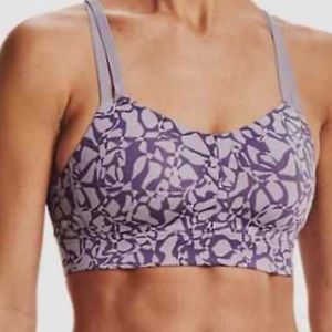 EUC UNDER ARMOUR Heat Gear High Impact T Back Wireless Sports Bra Size Small